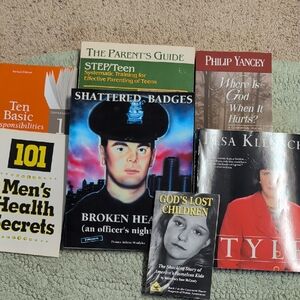 Bundle Of Seven Books. Health, Stories Of Hope , Style, Self help